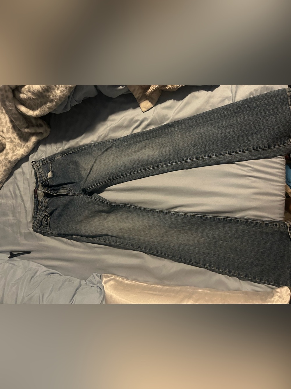 Denver Hayes Women's Faded Gray Bootcut Jeans